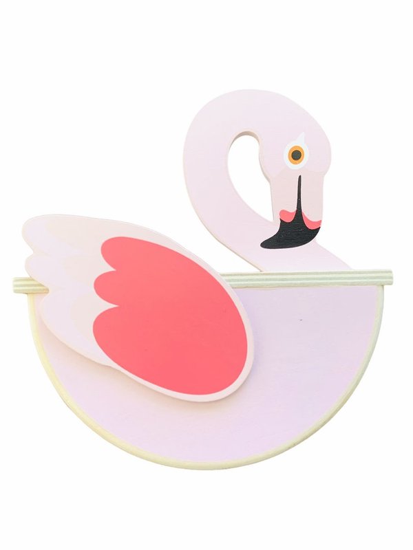 Spardose Flamingo - mit Namen personalisierbar